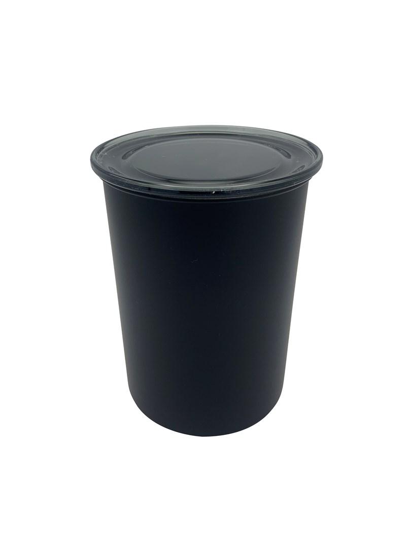 Airscape aroma-beholder i rustfrit stål, medium - mat sort