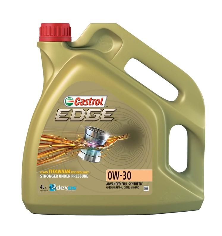 Castrol EDGE 0W-30 motorolie - 4 l fuldsyntetisk