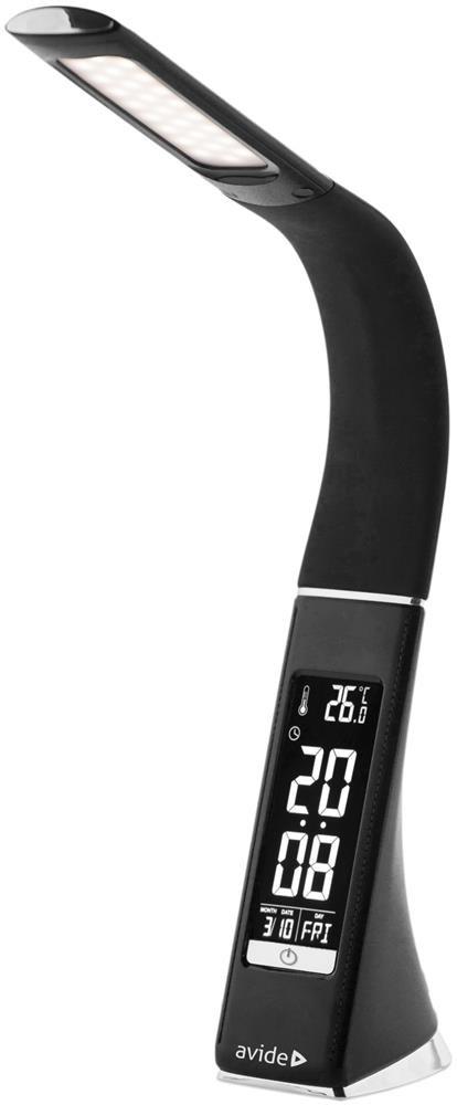 Avide ABLDL-BLC-6W-BL LED bordlampe - sort, 6 W