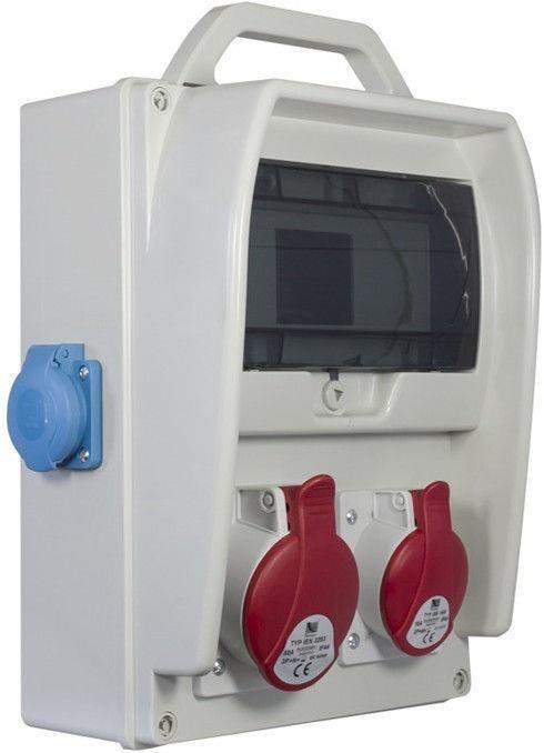SHIELD R-BOX 300R 9S - fordelingstavle med stikudtag