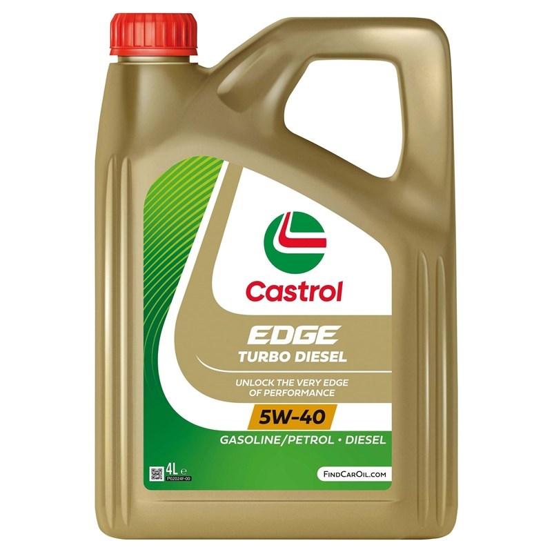 Castrol EDGE Turbo Diesel motorolie 5W-40 - 4 l