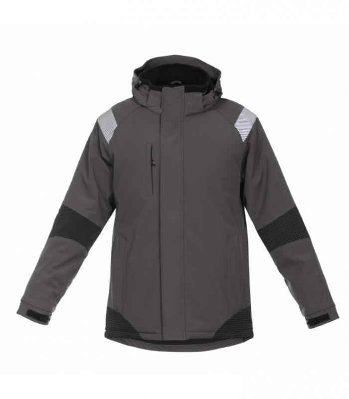 Softshell arbejdsjakke Atlanta - sort/grå, str. XL