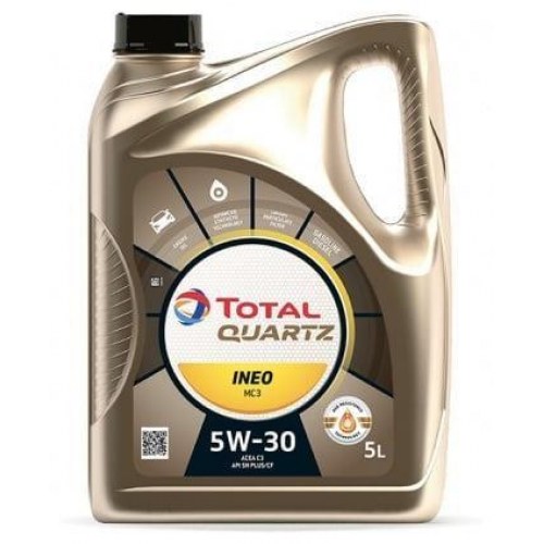 Total Quartz Ineo MC3 5W-30 motorolie - 5 l