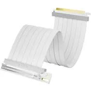 PCIe 5.0 x16 riser-kabel, 200 mm - hvid (TRYX STRING)