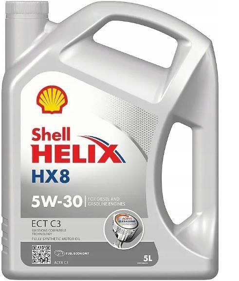 Shell Helix HX8 ECT C3 5W-30 motorolie - 5 l