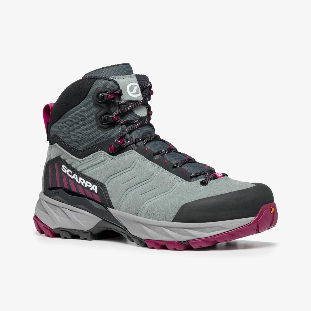 Scarpa Rush TRK GTX dame vandrestøvle - str. 38, grå/raspberry