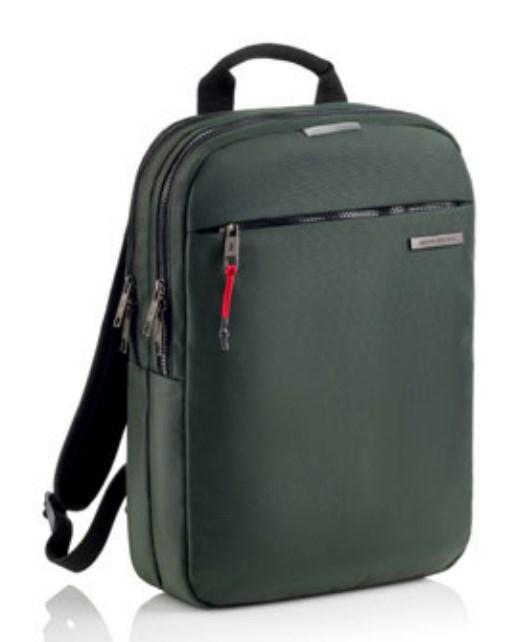 City-rygsæk til laptop 16" - grøn polyester (MR16983)