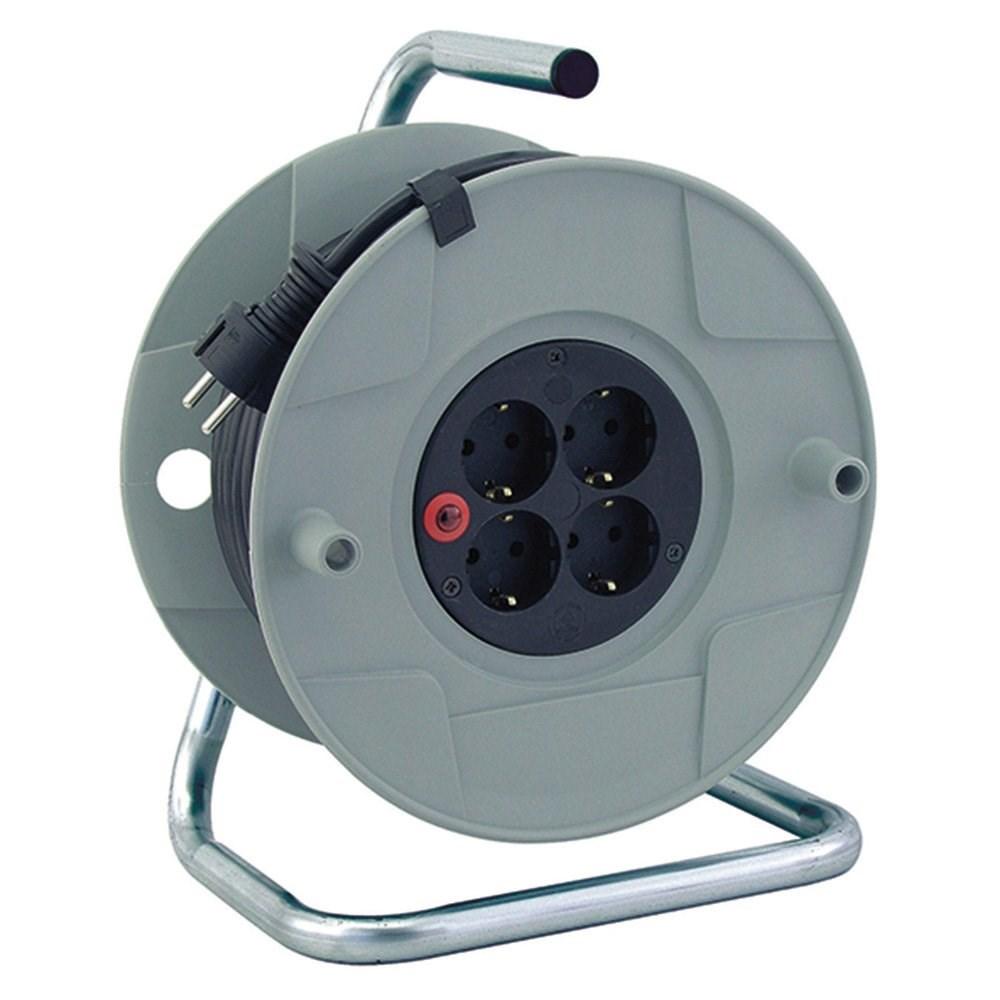 Kabeltromle 25 m - 3G1,5 mm², 4 udtag (AK260/1099150001) billede
