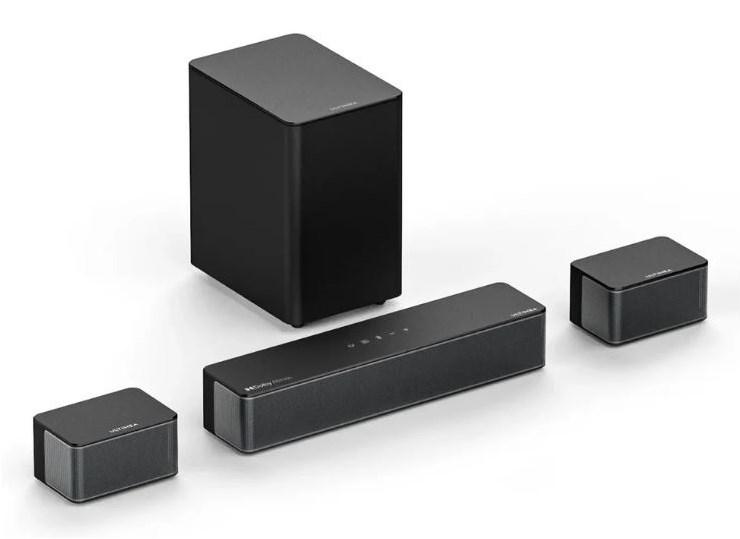 Ultimea Poseidon M4T 5.1 soundbar med trådløs subwoofer - Sort