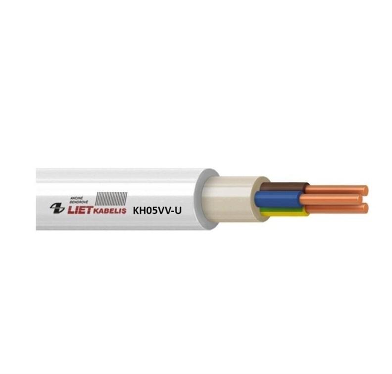 Installationskabel KH05VV-U/NYM 3×1,5 mm² - hvid, 50 m