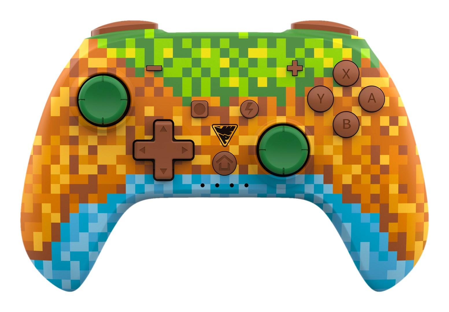 Bluetooth gamepad til Nintendo Switch - Dragonshock PopTop Cube, multicolor, analog/digital billede