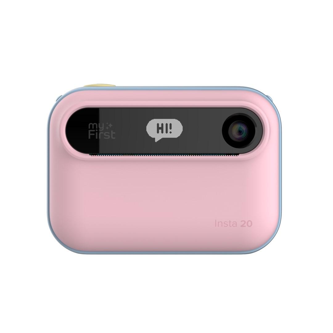 myFirst Camera Insta 20 - instantkamera til børn med printer, 3" Full HD IPS-skærm og dobbelt 16 MP objektiv (cotton candy mix) billede