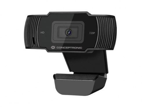 Conceptronic AMDIS 720p HD webcam med mikrofon