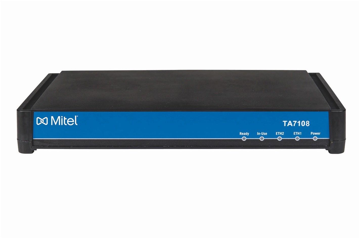 Mitel TA7108 Universal - gateway til fastnettelefoni (uden AC‑ledning)