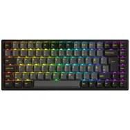 AKKO Black & Gold 3084B Plus Gaming Tastatur, RGB – Akko V3 Cream Yellow Pro Switches, ISO DE, schwarz & gold