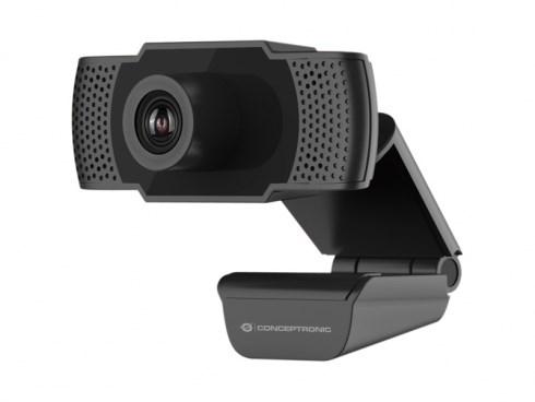 Conceptronic AMDIS 1080p Full HD webcam med mikrofon billede
