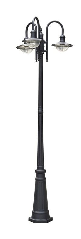 Gulvlampe Korna med 3 lamper - E27, op til 45 W