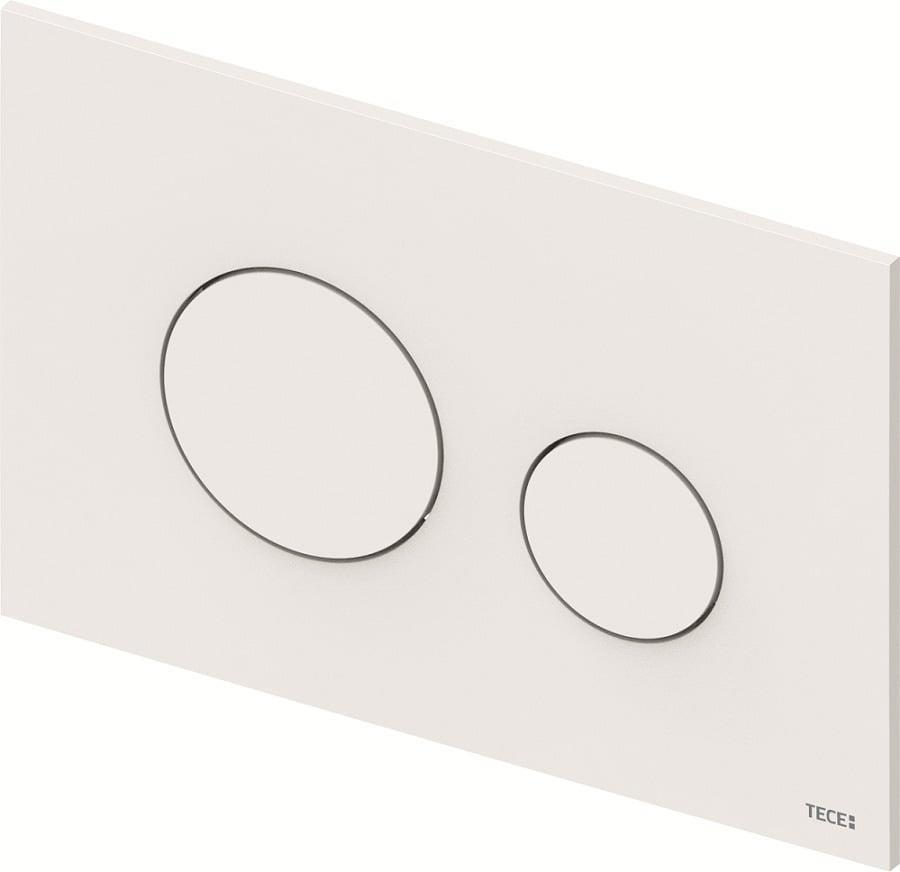 Trykknap til toiletskyl - Loop, hvid - model 9240920