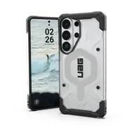 UAG Pathfinder Clear Magnet - etui med magnetmodul til Samsung Galaxy S26 Ultra (ice/sølv)