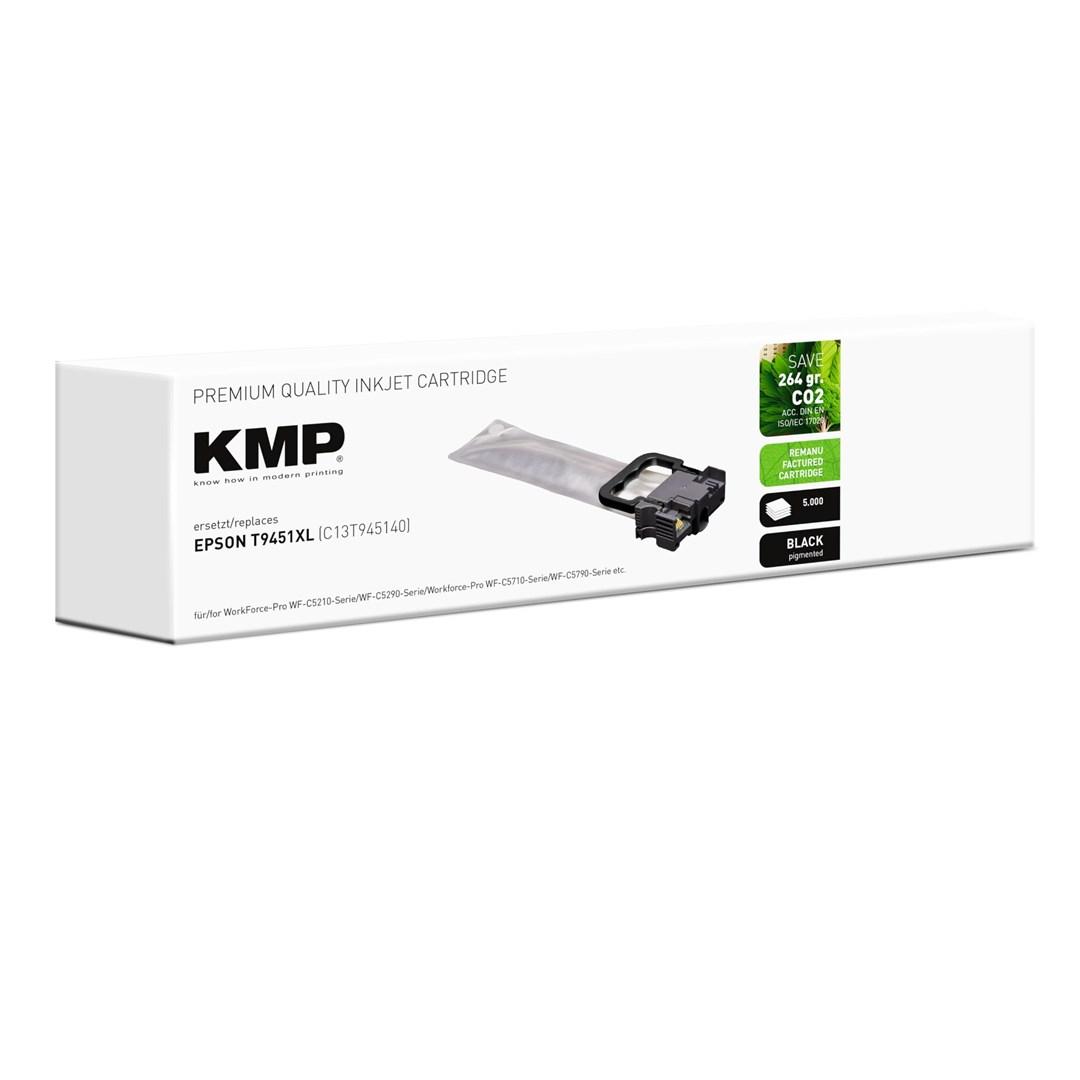 KMP blækpatron - erstatter Epson T9451XL, sort, remanufactured