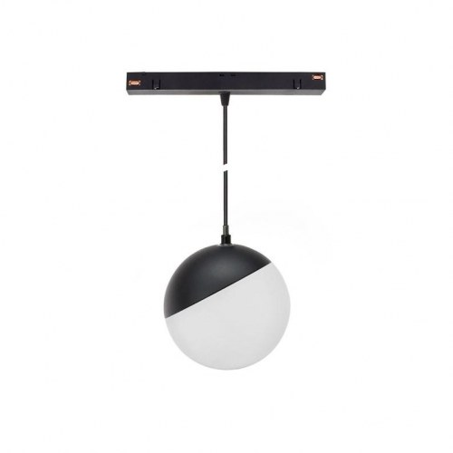 Shift Globe - hængende kuglelampe, sort/hvid