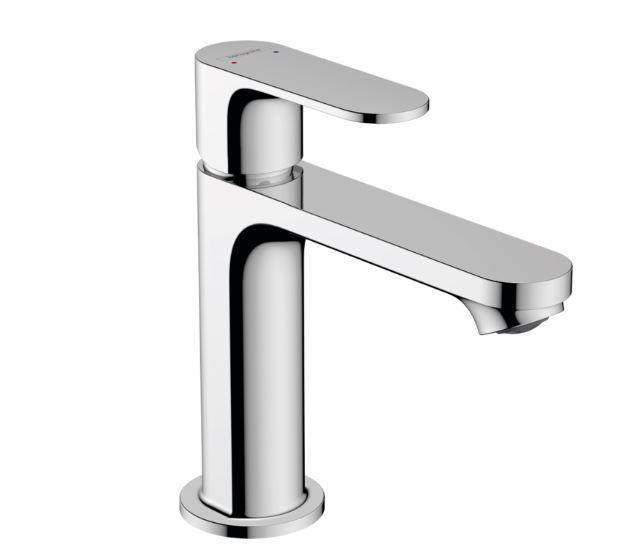 Hansgrohe rebris s 1-grebs håndvaskarmatur 110 med løft-op bv, krom