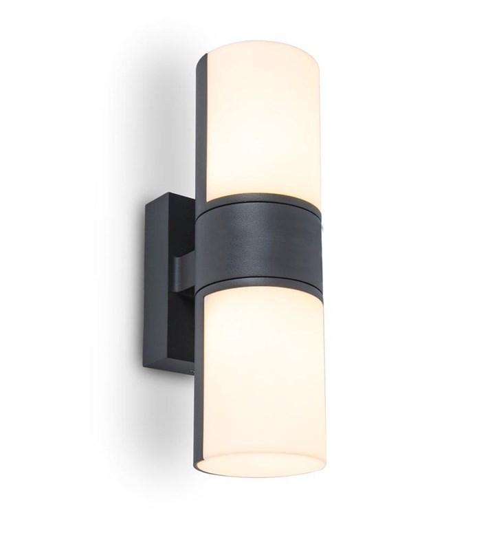 Udendørs væglampe CYRA 15 W LED - sort, op/ned lys