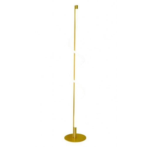 Gulvlampe med LED - Tigris 4000K, guld