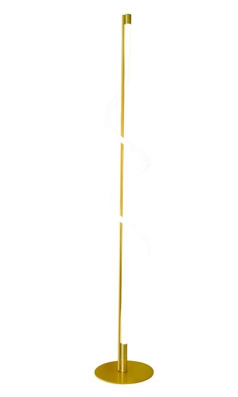 Gulvlampe med LED - Tigris 4000K, guld