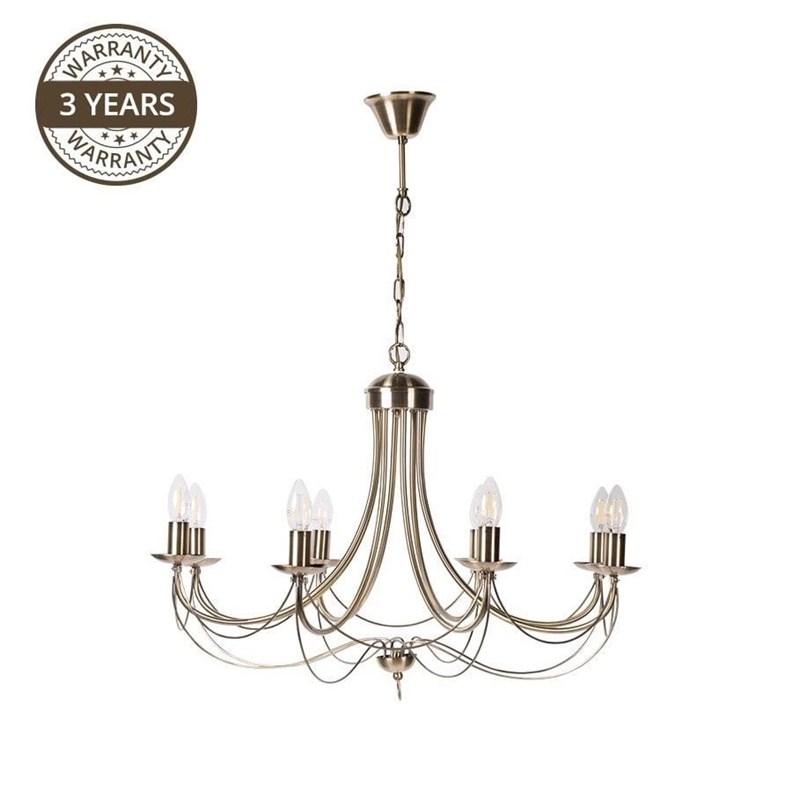 Loftlampe/lysekrone Mariana MD9668-8 - 8 x E14 (op til 60 W)