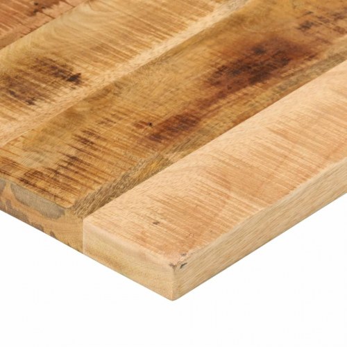 Bordplade 140x60x1,5 cm rektangulær massivt ru mangotræ