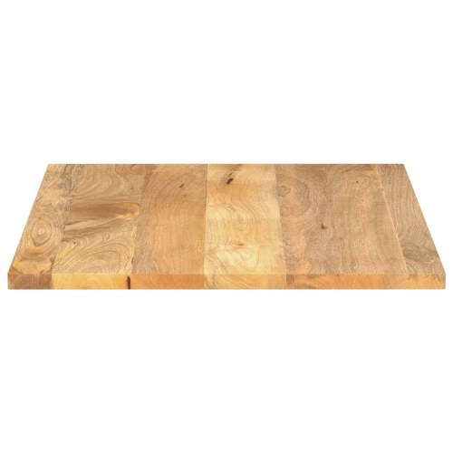 Bordplade i massivt mangotræ 90 x 80 x 2,5 cm