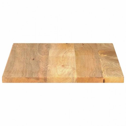 Bordplade i massivt mangotræ 90 x 70 x 2,5 cm - rektangulær