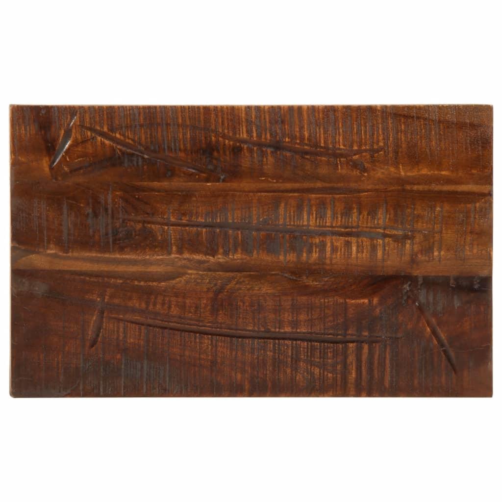 bordplade 60x30x3,8 cm rektangulær massivt genbrugstræ