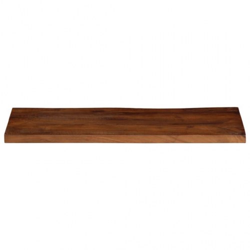 Bordplade i massivt genbrugstræ 80 x 20 x 3,8 cm