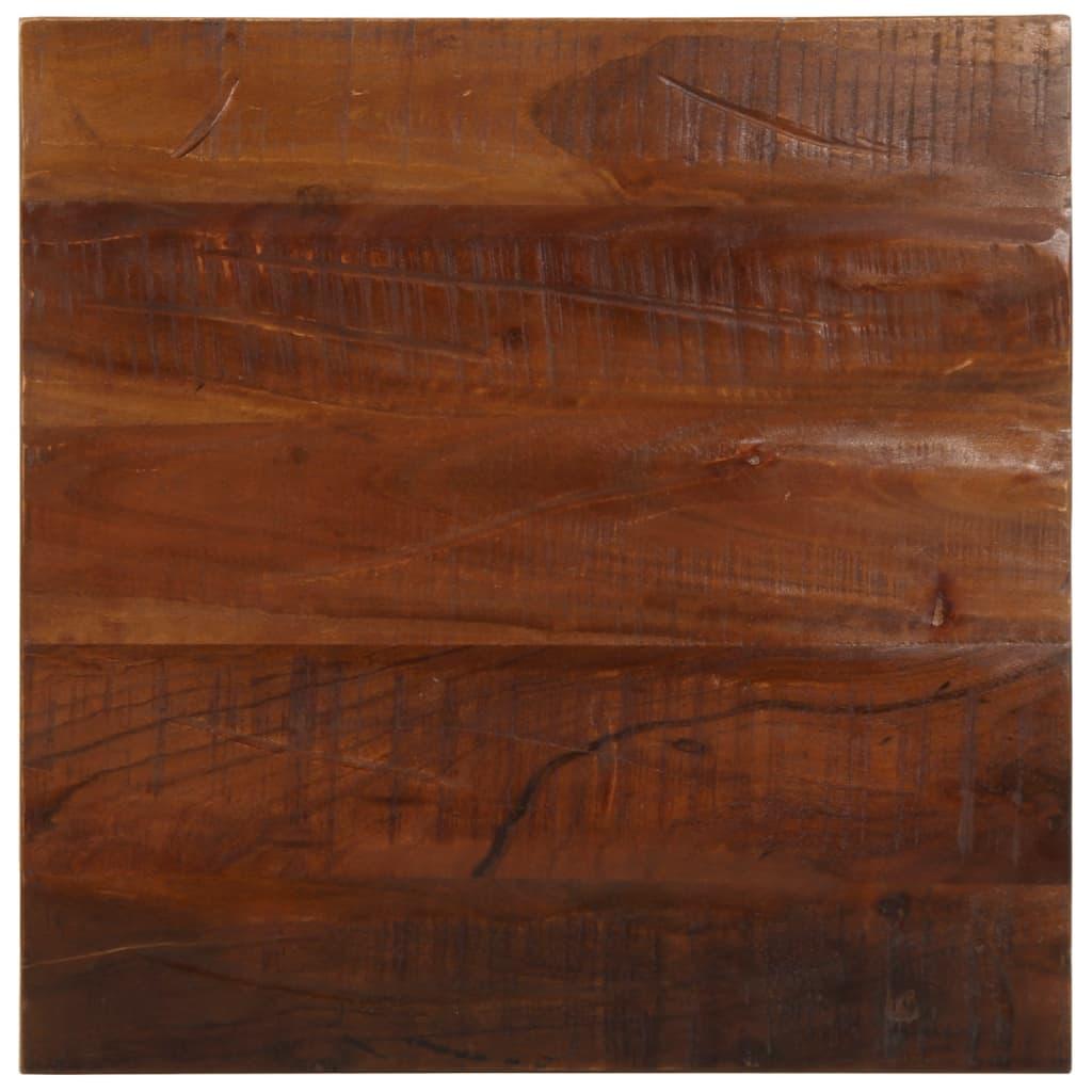 Bordplade 40x40x2,5 cm firkantet massivt akacietræ