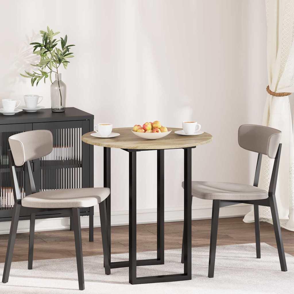 Bordplade Sonoma-eg 70 x 70 x 1.5 cm Konstrueret træ