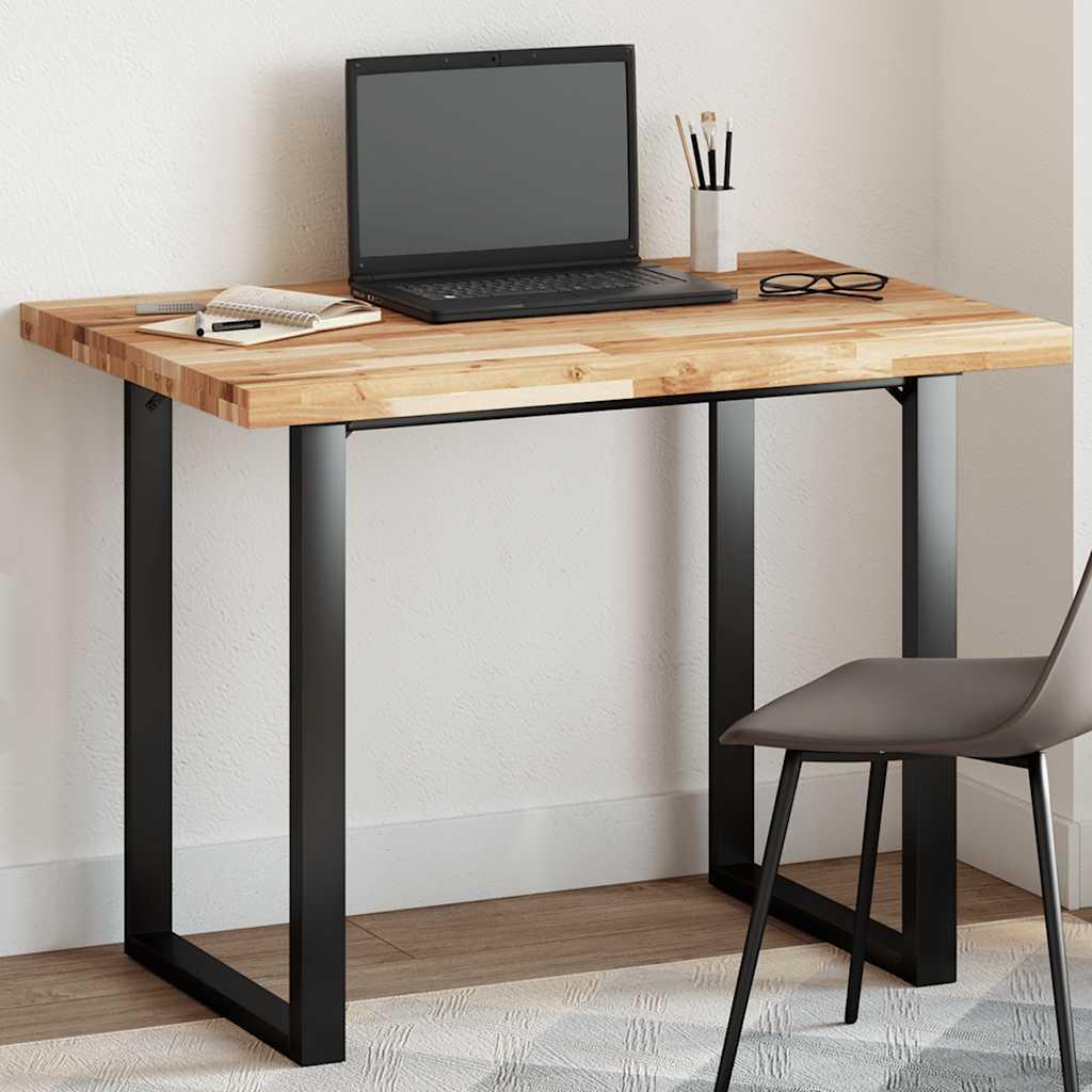 Bordplade 120x70x4 cm rektangulær massivt akacietræ