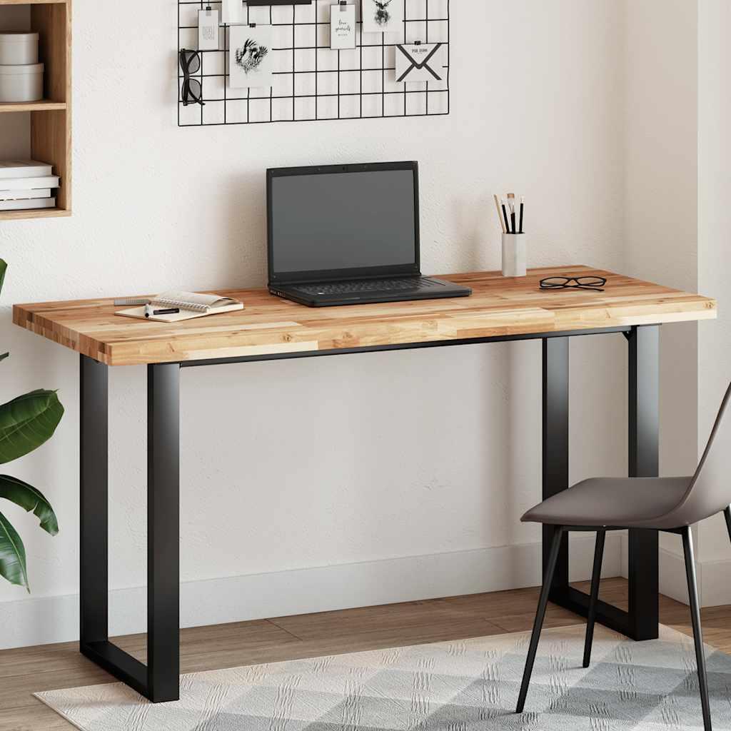 Bordplade 120x60x4 cm rektangulær massivt akacietræ