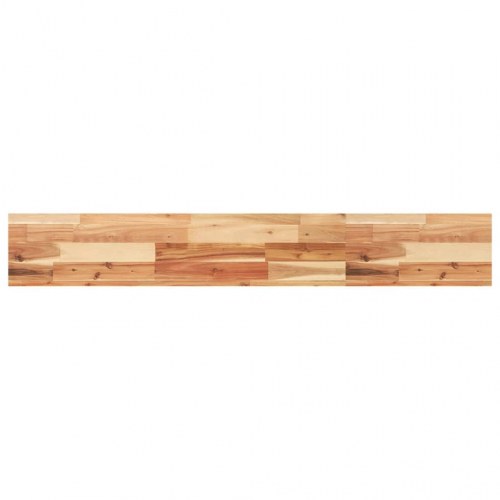 Bordplade i massivt akacietræ 120 x 20 x 4 cm - rektangulær
