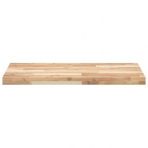 Bordplade i massivt akacietræ 120 x 50 x 4 cm - rektangulær