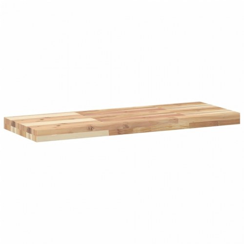 Bordplade i massivt akacietræ 100 x 30 x 4 cm - rektangulær