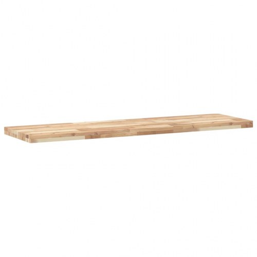 Bordplade i massivt akacietræ 140 x 40 x 4 cm - rektangulær