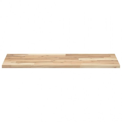 Bordplade i massivt akacietræ 80 x 40 x 2 cm - rektangulær