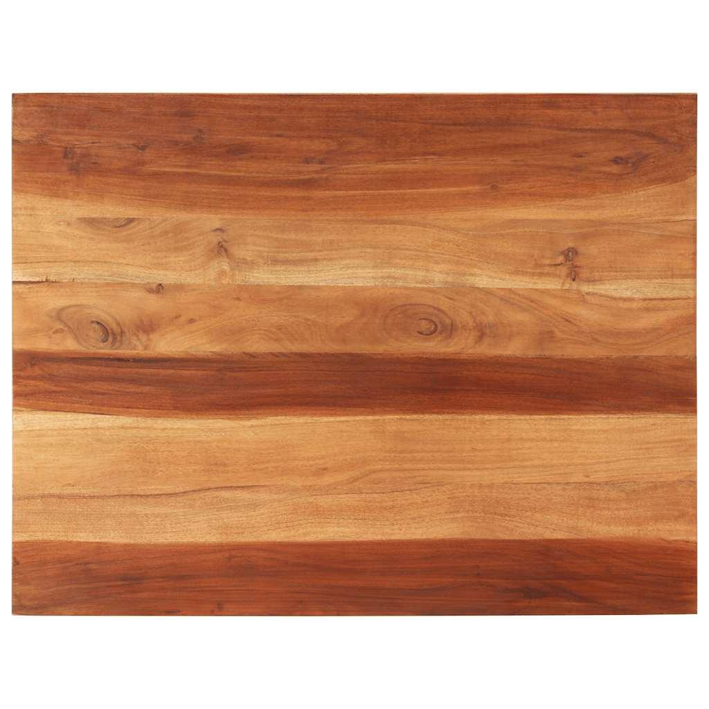 Bordplade 15-16 Mm 60X60 Cm Massivt Akacietræ - Massivt sheeshamtræ / 70 x 90 cm 25-27 mm