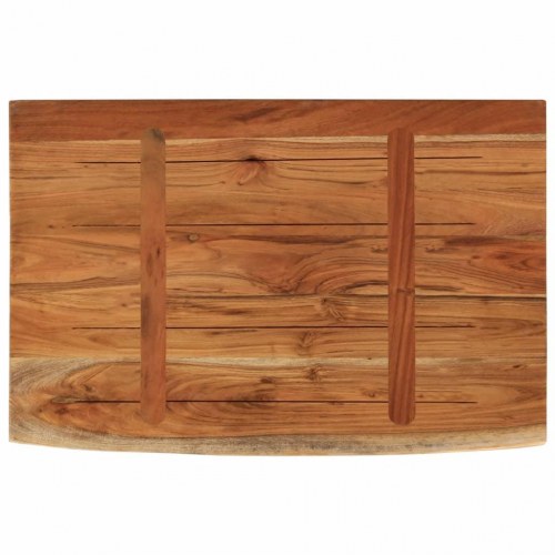 Væghylde 60 x 40 cm i massivt akacietræ