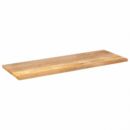 Bordplade 140x50x3,8 cm rektangulær massivt mangotræ