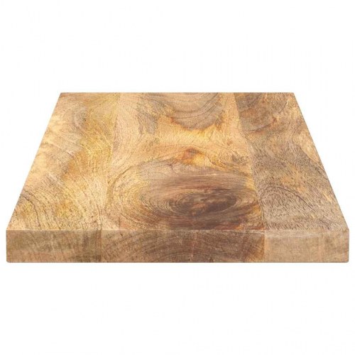 Bordplade i massivt mangotræ 80 x 40 x 2,5 cm