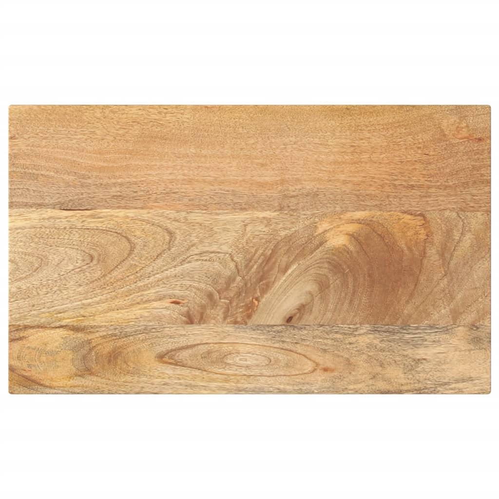 bordplade 60x20x3,8 cm rektangulær massivt mangotræ
