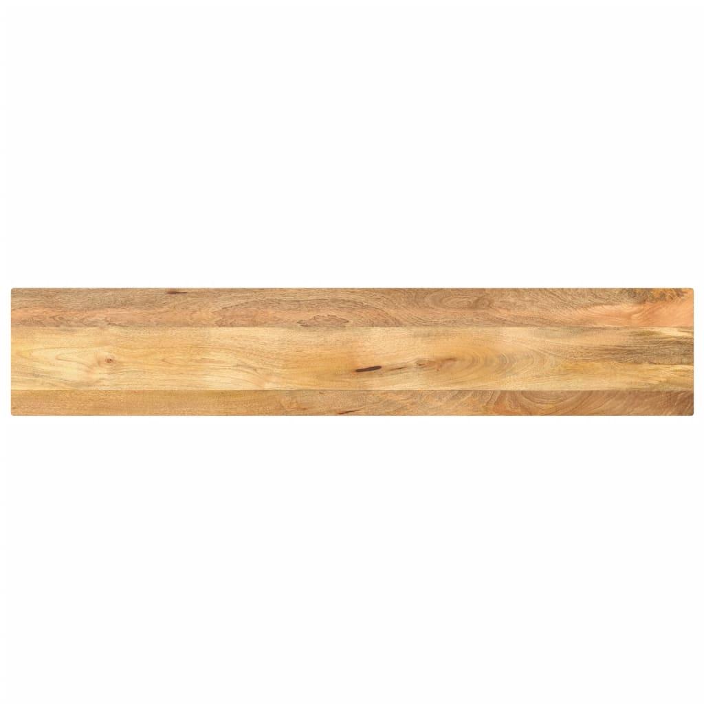Bordplade 180x40x3,8 cm rektangulær massivt mangotræ